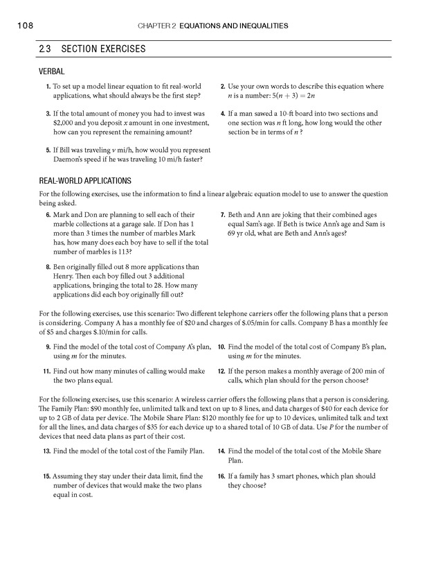 Algebra and Trigonometry - Front Matter 126